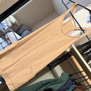 Women's Tan casual dress